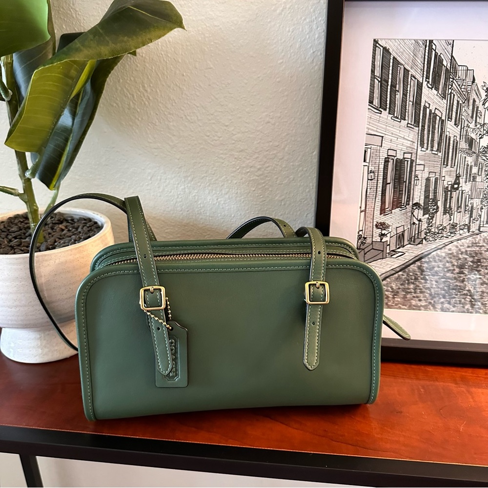 Coach Swing Zip Hunter Green